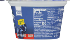 CLOVER SONOMA: Organic Whole Milk Blueberry Greek Yogurt, 5.30 oz