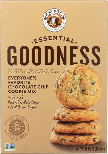 KING ARTHUR: Everyones Favorite Chocolate Chip Cookie Mix, 16 oz