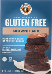 KING ARTHUR FLOUR: Gluten Free Brownie Mix, 17 oz