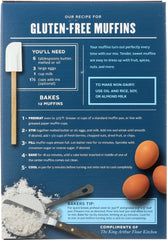KING ARTHUR FLOUR: Gluten Free Muffin Mix, 16 oz