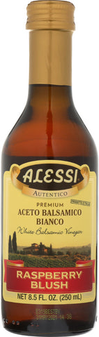 ALESSI: White Balsamic Vinegar Raspberry Blush, 8.5 oz