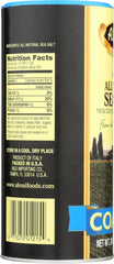 ALESSI: Premium All Natural Coarse Sea Salt, 24 Oz