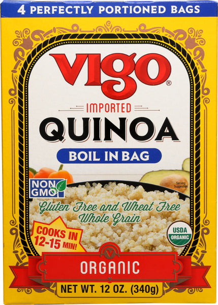 VIGO: Quinoa Boil in Bag Organic, 12 oz