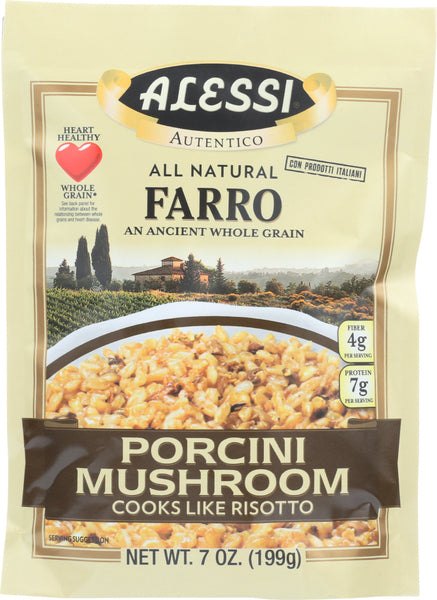 ALESSI: Farro Porcini Mushroom, 7 oz