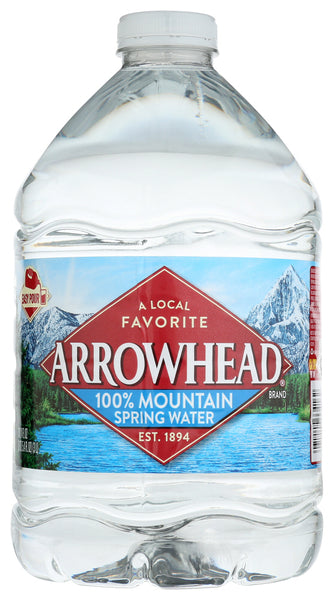 ARROWHEAD WATER: Spring Water, 3 lt