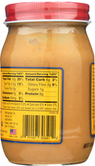 CREAM NUT: Peanut Butter Smooth Natural, 17 oz