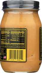 CREAM NUT: Peanut Butter Crunchy Natural, 16.5 oz