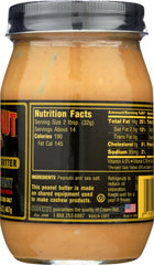 CREAM NUT: Peanut Butter Crunchy Natural, 16.5 oz