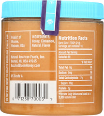 NATURAL AMERICA: Cinnamon Spreadable Honey, 12 oz