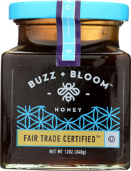 BUZZ & BLOOM: Honey Fair Trade Glass, 12 oz