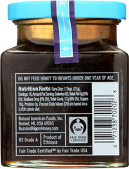 BUZZ & BLOOM: Honey Fair Trade Glass, 12 oz