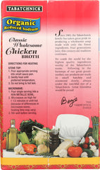 TABATCHNICK: Organic Broth Classic Chicken, 32 oz