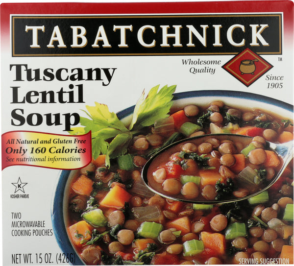 TABATCHNICK: Tuscany Lentil Soup, 15 oz