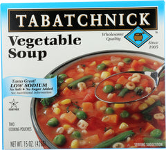 TABATCHNICK: Vegetable Soup Low Sodium, 15 oz