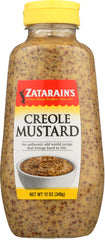 ZATARAINS: Mustard Squeeze Creole, 12 oz