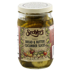 SECHLERS: Bread and Butter Cucumber Slices, 16 oz