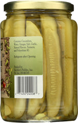 SECHLERS: Dill Pickles Spears Kosher, 24 oz