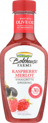 BOLTHOUSE FARMS: Raspberry Merlot Vinaigrette Dressing, 14 oz