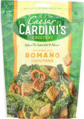 CARDINI: Gourmet Cut Romano Cheese Croutons, 5 oz