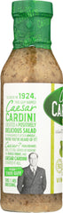 CARDINI'S: Light Greek Vinaigrette Dressing, 12 oz