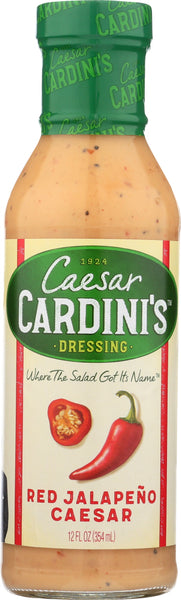 CARDINI: Red Jalapeno Caesar Dressing, 12 oz