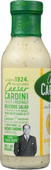 CARDINI: Garlic Lemon Caesar Dressing, 12 oz