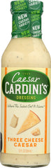 CARDINI: Three Cheese Caesar Dressing, 12 oz