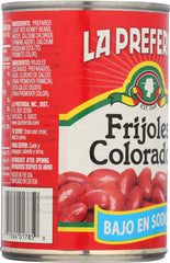 LA PREFERIDA: Low Sodium Light Red Kidney Beans, 15 oz