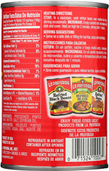 LA PREFERIDA: Refried Beans Vegetarian Low Fat, 16 oz