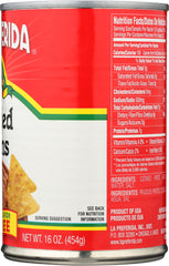 LA PREFERIDA: Authentic Flavor Fat Free Refried Beans, 16 oz