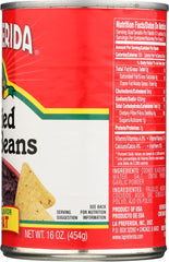 LA PREFERIDA: Refried Black Beans Authentic Flavor 99% Fat Free, 16 oz