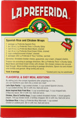 LA PREFERIDA: Spanish Rice, 5.25 oz