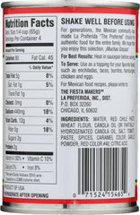 LA PREFERIDA: Red Chile Mild Enchilada Sauce, 10 oz