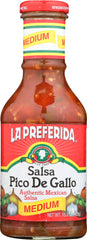 LA PREFERIDA: Pico de Gallo Salsa Medium, 15.3 oz