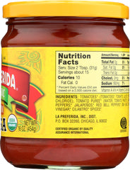 LA PREFERIDA: Organic Medium Salsa, 16 oz