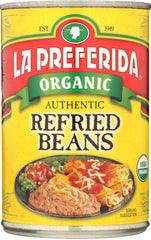 LA PREFERIDA: Organic Authentic Refried Beans, 15 oz