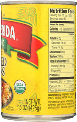 LA PREFERIDA: Organic Authentic Refried Beans, 15 oz