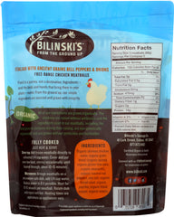 BILINSKIS: Italian with Ancient Grains Bell Peppers and Onions Vegetable and Grain Chicken Meatballs, 12 oz