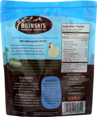 BILINSKIS: Blueberry with Ancient Grains Maple and Sage Fruit and Grain Chicken Patties, 12 oz