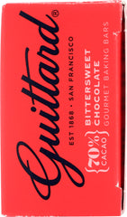 GUITTARD: Bittersweet Chocolate Gourmet Baking Bars, 6 oz