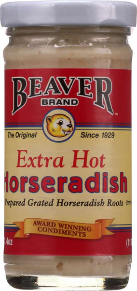 BEAVER BRAND: Extra Hot Horseradish, 4 oz