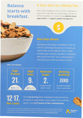 NUTRITIOUS LIVING: Cereal Vanilla Almond Stay Steady, 10 oz