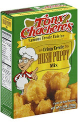 TONY CHACHERES: Crispy Creole Hush Puppy Mix, 9.5 oz