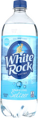 WHITE ROCK: Soda Sparkling Seltzer Water Plain, 33.8 oz