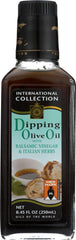 INTERNATIONAL COLLECTION: Dipping Oil Olive Balsamic Vinegar and Herbs, 8.45 oz