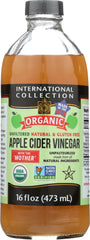 INTERNATIONAL COLLECTION: Vinegar Apple Cider Mother Organic, 16 oz