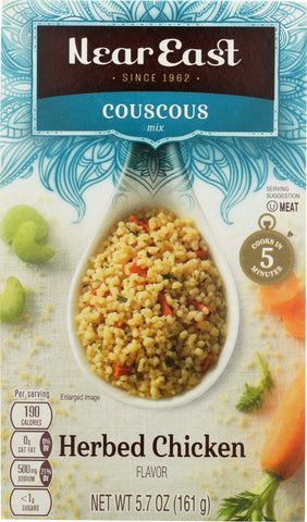 NEAR EAST: Couscous Mix Herbed Chicken Flavor, 5.7 Oz