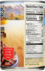 KUNER'S: Original Chili Beans in Chili Sauce No Salt Added, 15 Oz