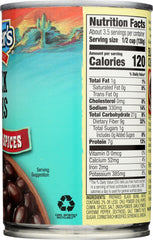 KUNERS: Southwest Black Beans with Cumin & Chili Spices, 15 oz