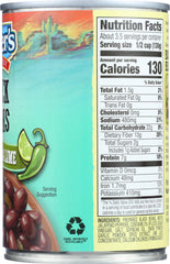 KUNERS: Southwest Jalapeno Black Beans with Lime Juice, 15 oz